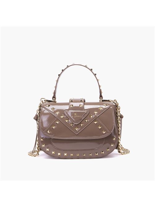 borsa a mano thunder taupe La carrie | 132M-GL-205-TBS\TAUTAUPE